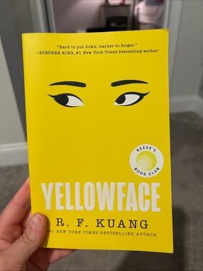 Yellowface by R.F. Kuang - Bright Yellow Paperback